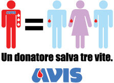 Un donatore salva tre vite.